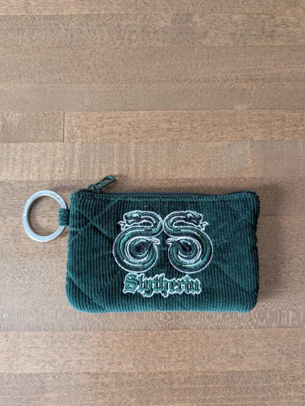 Vera Bradley Harry Potter Slytherin Snake Zip ID Case